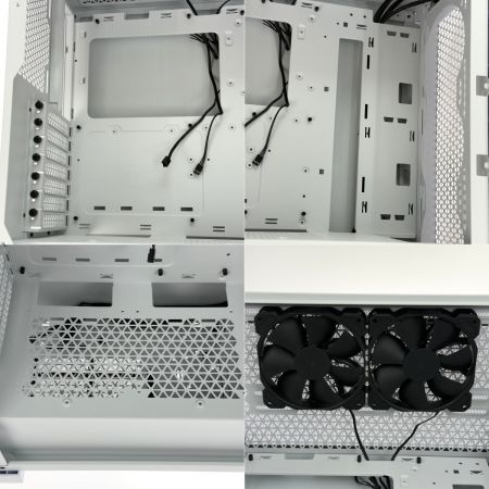  CORSAIR 3000D AIRFLOW WHITE ミドルタワーPCケース CC-9011252-WW