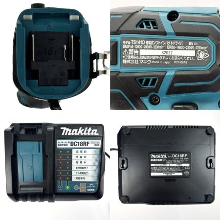  MAKITA マキタ 18V 充電式ソフトインパクトドライバ TS141DRGX ブルー 未使用品