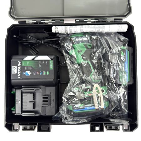  HiKOKI ハイコーキ 36V コードレスインパクトドライバ WH36DD グリーン 充電器・充電池2個・ケース付 未使用品