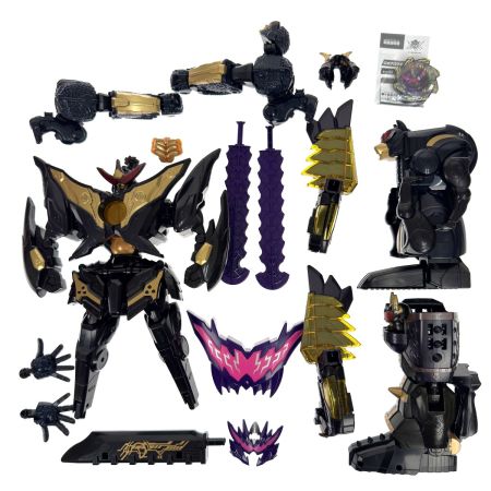 BANDAI バンダイ 暴太郎戦隊ドンブラザーズ DXブラックオニタイジンムラサメ ロボタロウギア付き 開封品