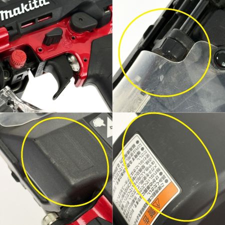 MAKITA マキタ 50mm 高圧エア釘打 AN534H 赤 ケース・メガネ付 動作確認済