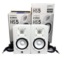 YAMAHA ヤマハ パワードスタジオモニタースピーカー HS5 ホワイト ペア Bランク