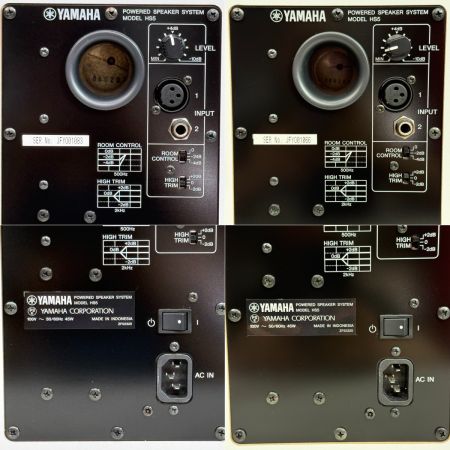 YAMAHA ヤマハ パワードスタジオモニタースピーカー HS5 ホワイト ペア