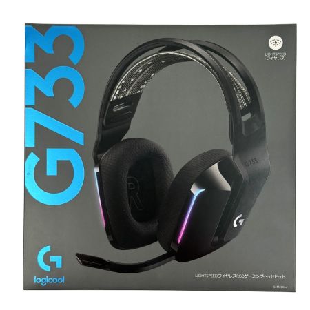 Logicool ロジクール G733 LIGHTSPEED ワイヤレス ゲーミングヘッドセット ブラック 未使用品