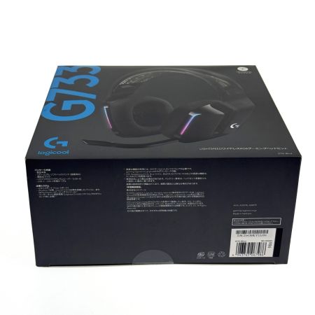 Logicool ロジクール G733 LIGHTSPEED ワイヤレス ゲーミングヘッドセット ブラック 未使用品