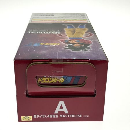 一番くじ ドラゴンボールGT A賞 超サイヤ人4孫悟空 MASTERLISE 未開封品