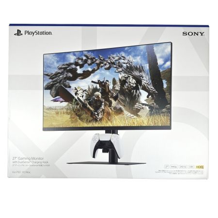 SONY ソニー 27”ゲーミングモニター DualSense 充電フック付き CFI-ZDM1J 未使用品