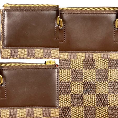 LOUIS VUITTON ルイヴィトン ダミエ ボストンバッグ グリニッジPM 型崩れ有 N41165 ブラウン