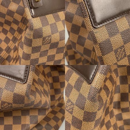 LOUIS VUITTON ルイヴィトン ダミエ ボストンバッグ グリニッジPM 型崩れ有 N41165 ブラウン