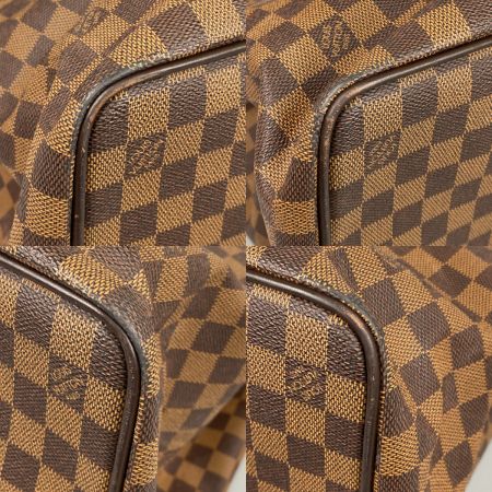 LOUIS VUITTON ルイヴィトン ダミエ ボストンバッグ グリニッジPM 型崩れ有 N41165 ブラウン
