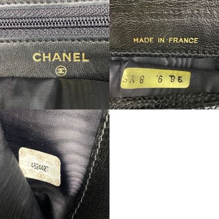 CHANEL シャネル 小銭入れ カードケース ココマーク キャビアスキン ブラック