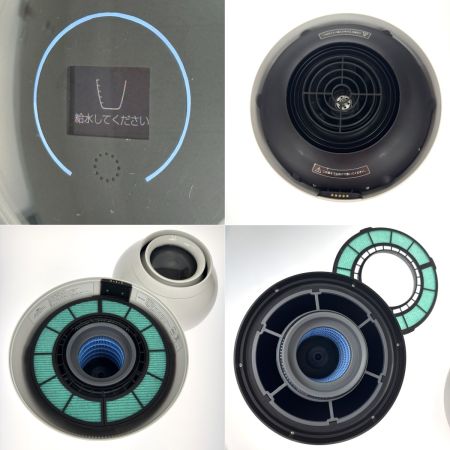 BERMUDA 気化式加湿器 Rain Wi-Fiモデル ERN-1100UA-WK ホワイト キズ有り