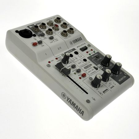 YAMAHA ヤマハ ライブストリーミングミキサー AG03MK2 ホワイト YGCJ01779