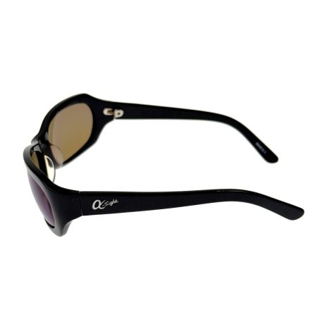 α-Sight アルファサイト 偏光サングラス S545 C-1 ダークグレー ケース付
