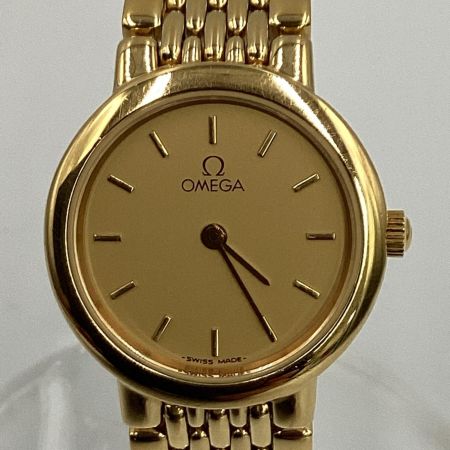OMEGA オメガ デビル レディースウォッチ 腕時計 クォーツ 本体のみ  6151/441 ゴールド