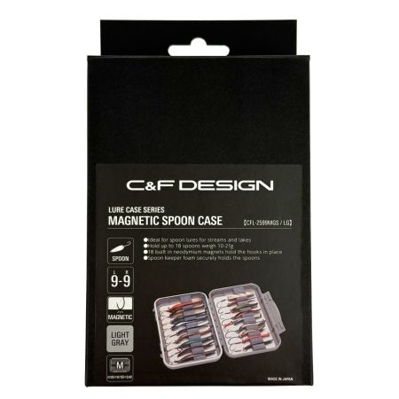 C&F DESIGN マグネティック9/9スプーンケース CFL-2599MGS/LG ライトグレイ 未使用品