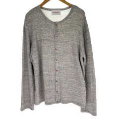  Vincent et Mireille バンソンエミレイユ カーディガン VM81SF803M グレー LLサイズ Cランク