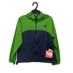 〇〇 THE NORTH FACE ザノースフェイス キッズ ジャケット SWALLOWTAIL JACKET 130cm NPJ21510 グリーン×ネイビー Sランク
