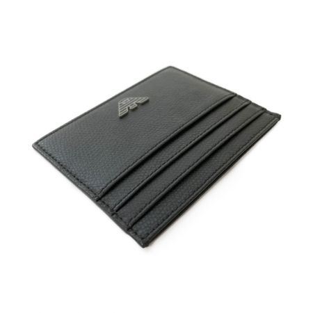  EMPORIO ARMANI エンポリオアルマーニ カードケース YEM320YAQ2E ブラック