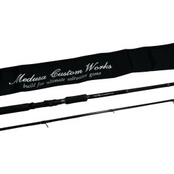 MCワークス ルアーロッド ブラックアンドクローム Black＆Chrome 110STX 竿袋付 Bランク