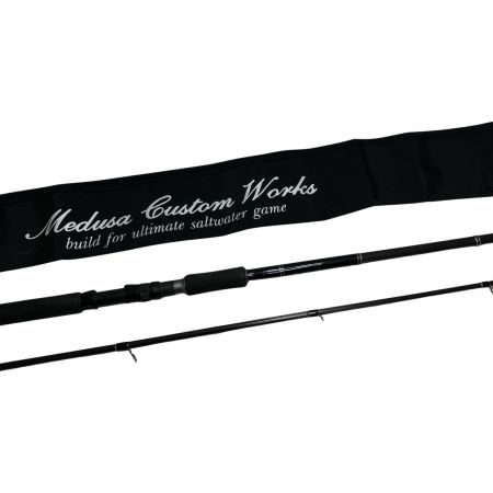 MCワークス ルアーロッド ブラックアンドクローム Black＆Chrome 110STX 竿袋付