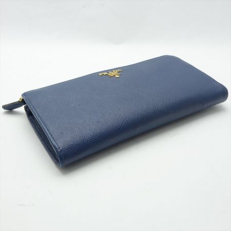  PRADA プラダ 長財布 ネイビー