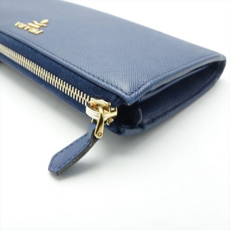  PRADA プラダ 長財布 ネイビー