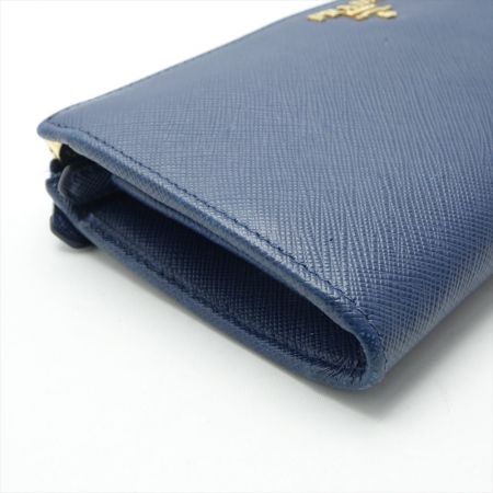  PRADA プラダ 長財布 ネイビー