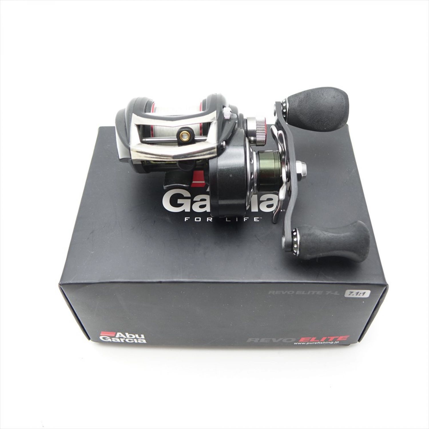 中古 Abu Garcia アブガルシア Revo Elite 7 L ベイトリール Bランク 総合リサイクルショップ なんでもリサイクルビッグバン オンラインショップ