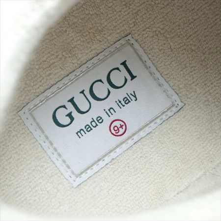  GUCCI グッチ スニーカー　劣化あり 599058HW910 シルバー 9 1/2