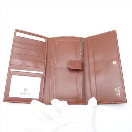  Burberrys バーバリーズ 長財布 ブラウン 一部地域を除き送料無料