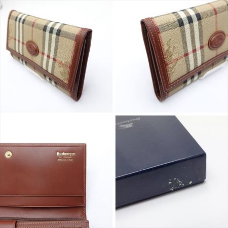  Burberrys バーバリーズ 長財布 ブラウン 一部地域を除き送料無料