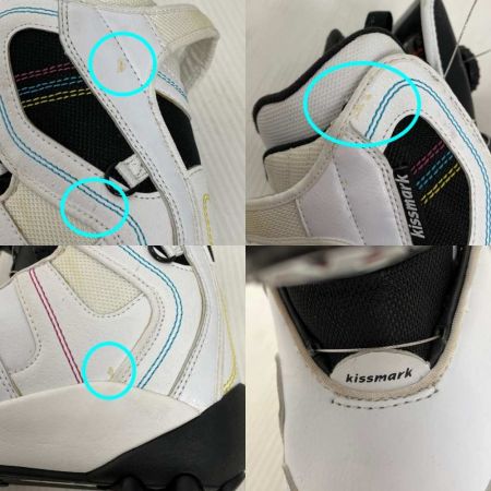  KissMark キスマーク スノーボードブーツ  GENEROUS K10 キッズ　18cm ホワイト