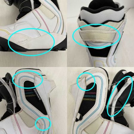  KissMark キスマーク スノーボードブーツ  GENEROUS K10 キッズ　18cm ホワイト