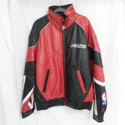 ◆◆ WILSONS レザージャケット　BLAZERS レッド×ブラック x ブラック 一部地域を除き送料無料 Cランク