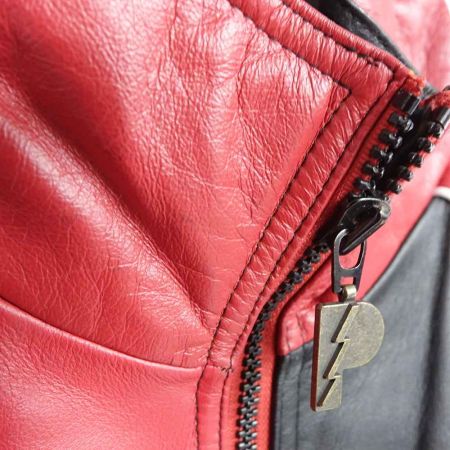  WILSONS レザージャケット　BLAZERS レッド×ブラック x ブラック 一部地域を除き送料無料