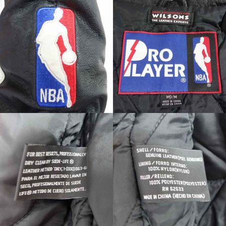  WILSONS レザージャケット　BLAZERS レッド×ブラック x ブラック 一部地域を除き送料無料