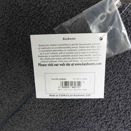  KASHWAREFZ HOODED パーカー　ポリエステル100％ グレー 一部地域を除き送料無料