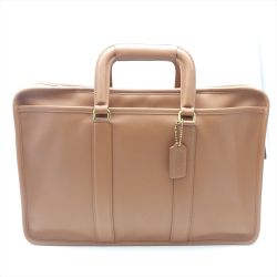 ◆◆ COACH コーチ ビジネスバッグ　レザー 05296 ブラウン Aランク