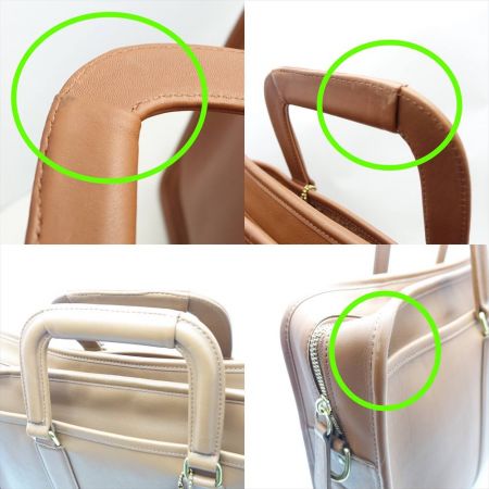  COACH コーチ ビジネスバッグ　レザー 05296 ブラウン