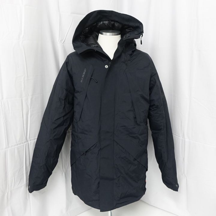 MAMMUT マムート 1010-27571 ZUN HS Thermo Hooded Parka AF Men ジャケットXL ブラック  一部地域を除き送料無料｜中古｜なんでもリサイクルビッグバン