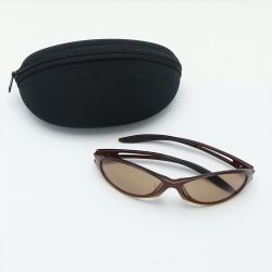 ◆◆ ZEAL ケース付 偏光サングラス/DEFI ブラウン Bランク