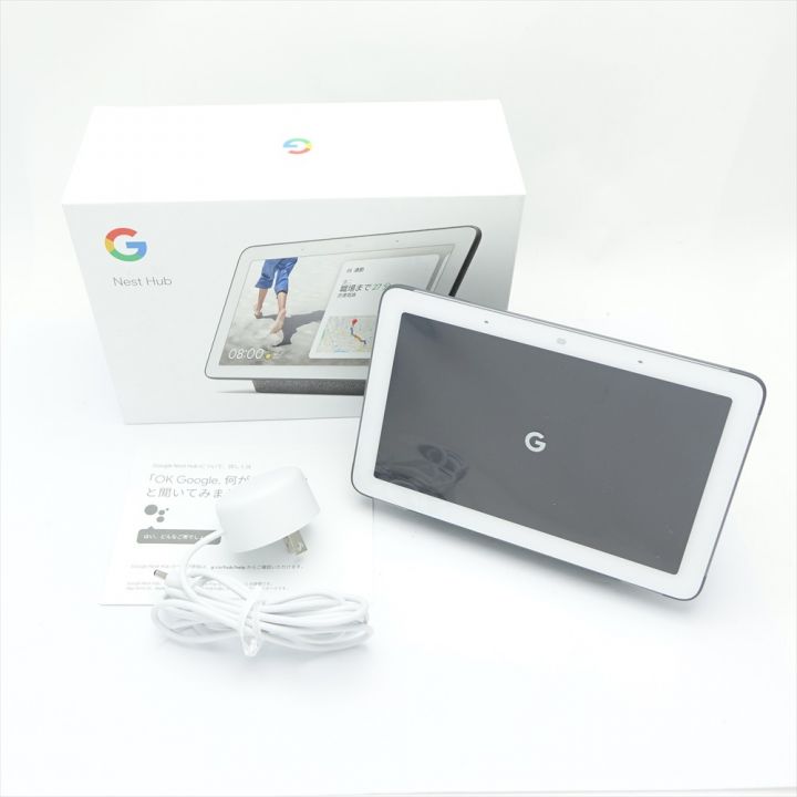 Google グーグル Nest Hub スマートディスプレイ チャコール 一 Google グーグル Nest Hub スマートディスプレイ チャコール 一