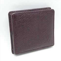 ◆◆ LOUIS VUITTON ルイヴィトン タイガ ポルトモネ・ボワット　コインケース M30386 エンジ Bランク