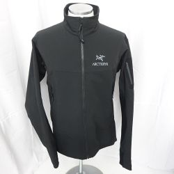 ◆◆ ARC'TERYX アークテリクス メンズジャケット　M　補修跡あり CA 34438 ブラック 一部地域を除き送料無料 Bランク