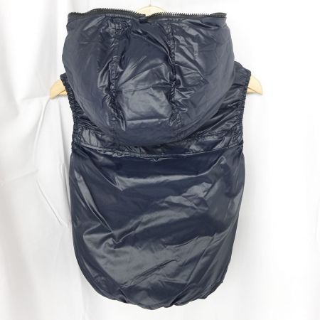  DUVETICA デュベティカ リバーシブルダウンベスト　40サイズ ブラック x ネイビー系 一部地域を除き送料無料