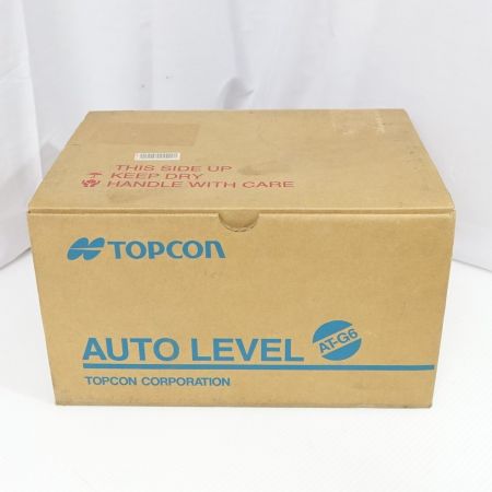  TOPCON オートレベル　AUTO LEVEL AT-G6 一部地域を除き送料無料