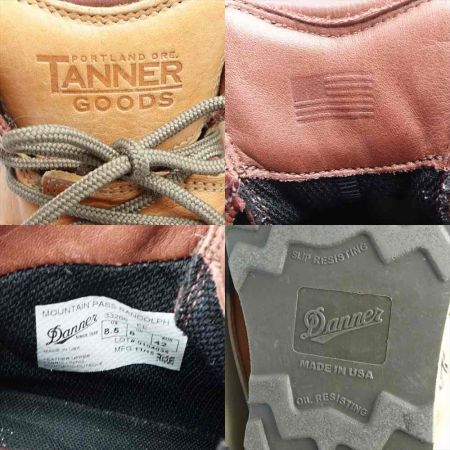  Danner ダナー Mountain Pass Randolph レザー TNNER GOODSコラボ 33286 ベージュ