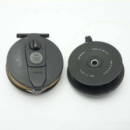 ΨΨ CORTLAND フライリール　替えスプール、袋付 GRAPHITE100