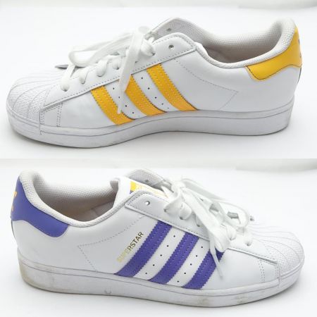  adidas アディダス SUPER STAR ニックス&レイカーズ 　スニーカー28.0cm ホワイト
